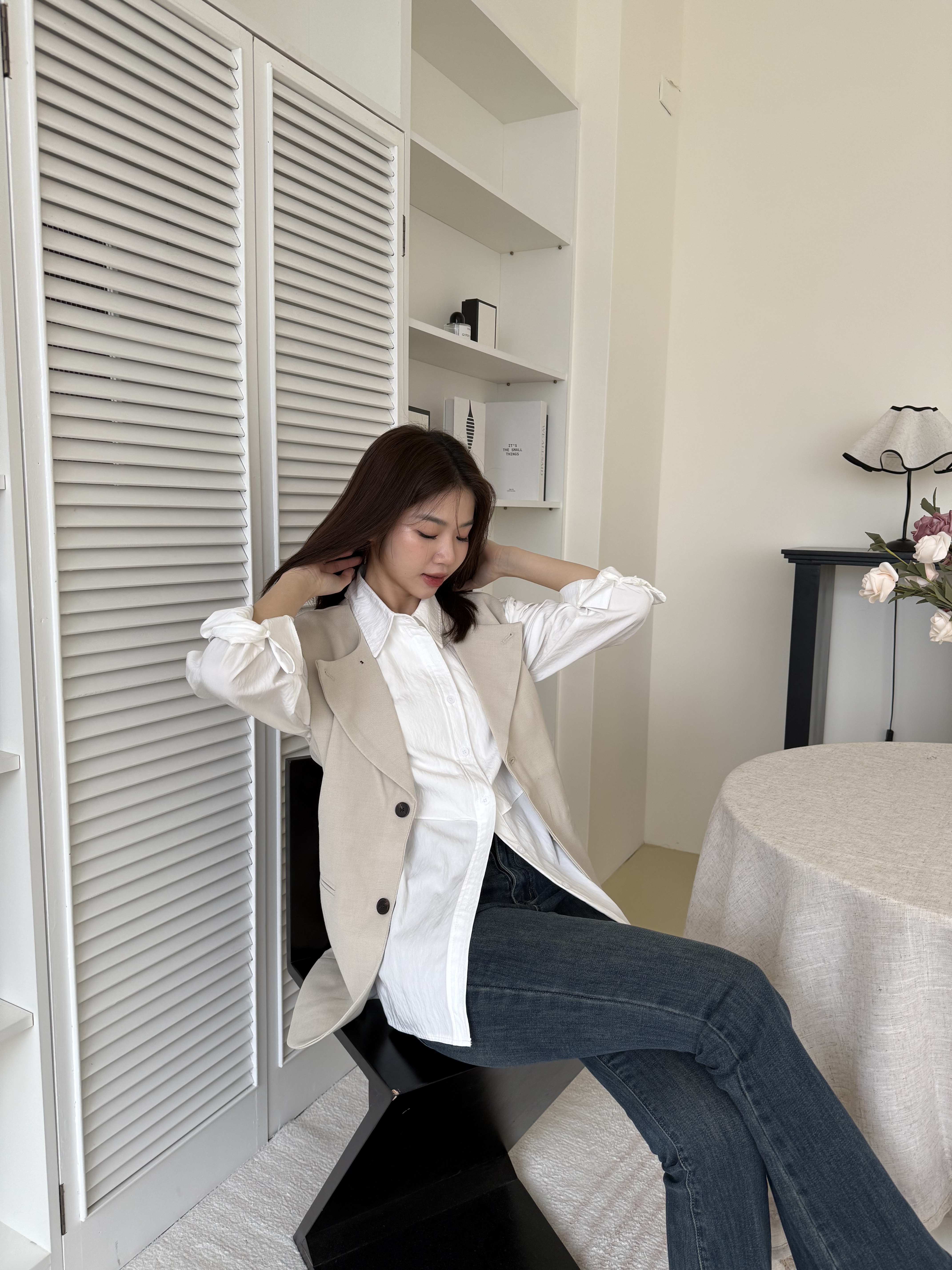 OH！HER 時尚感顯瘦西裝背心