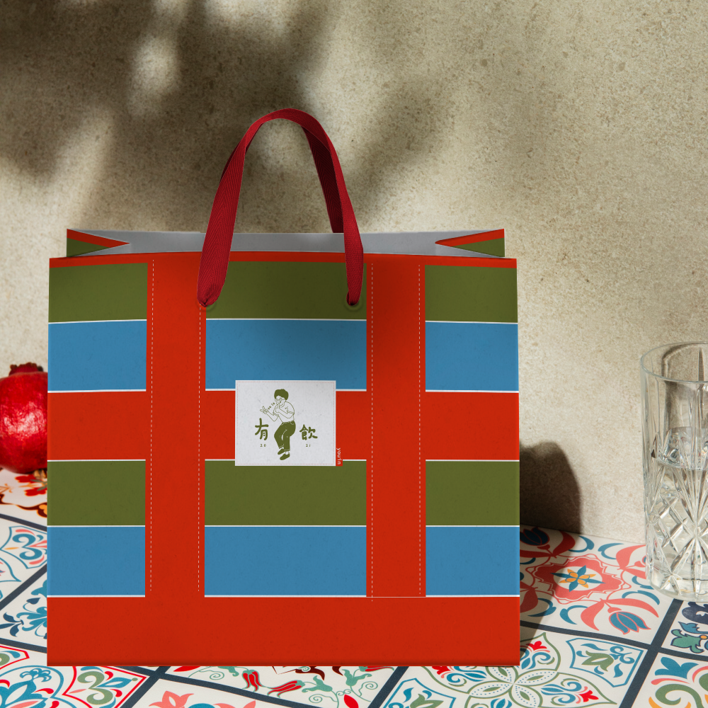 有飲質感紙袋/提袋
