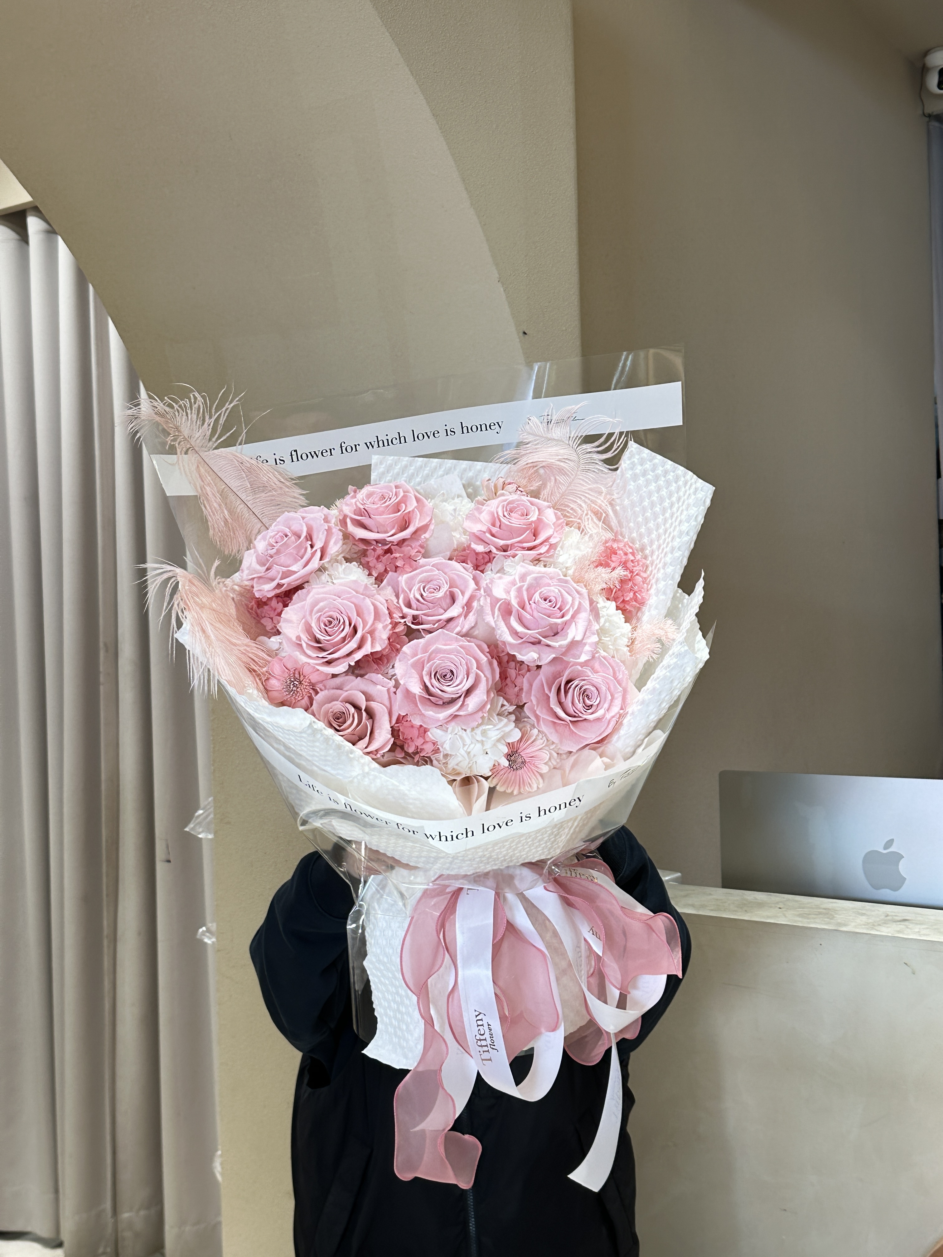 Elephant Love 超巨大9朵永生花束