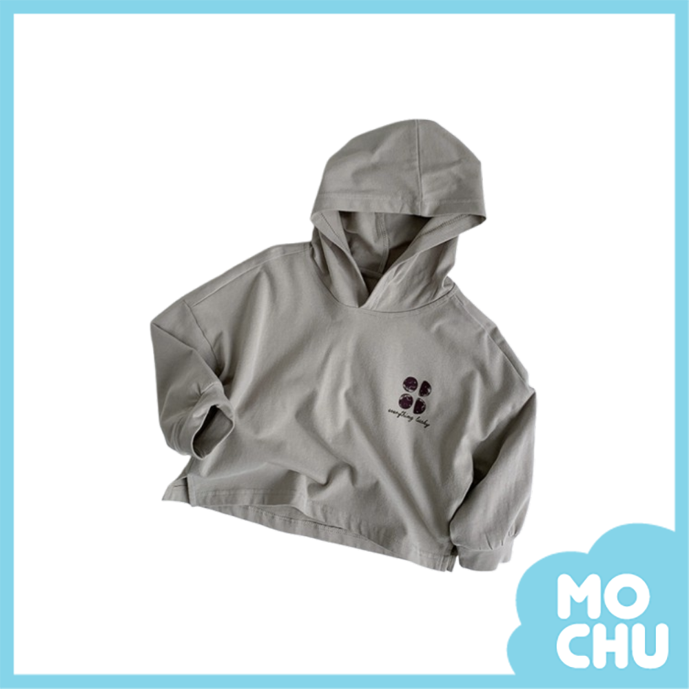 小地球連帽長袖上衣(二色)