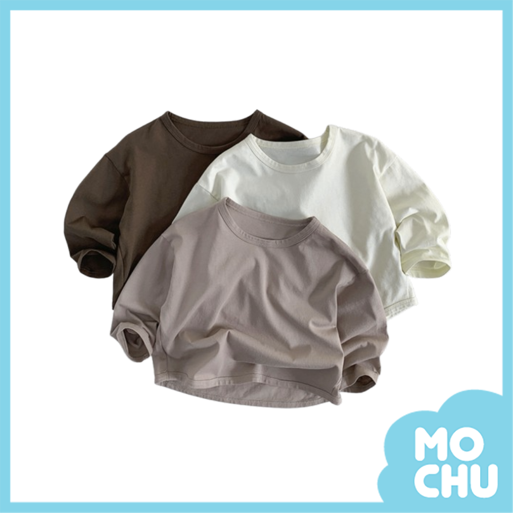 百搭圓領長袖上衣(三色)