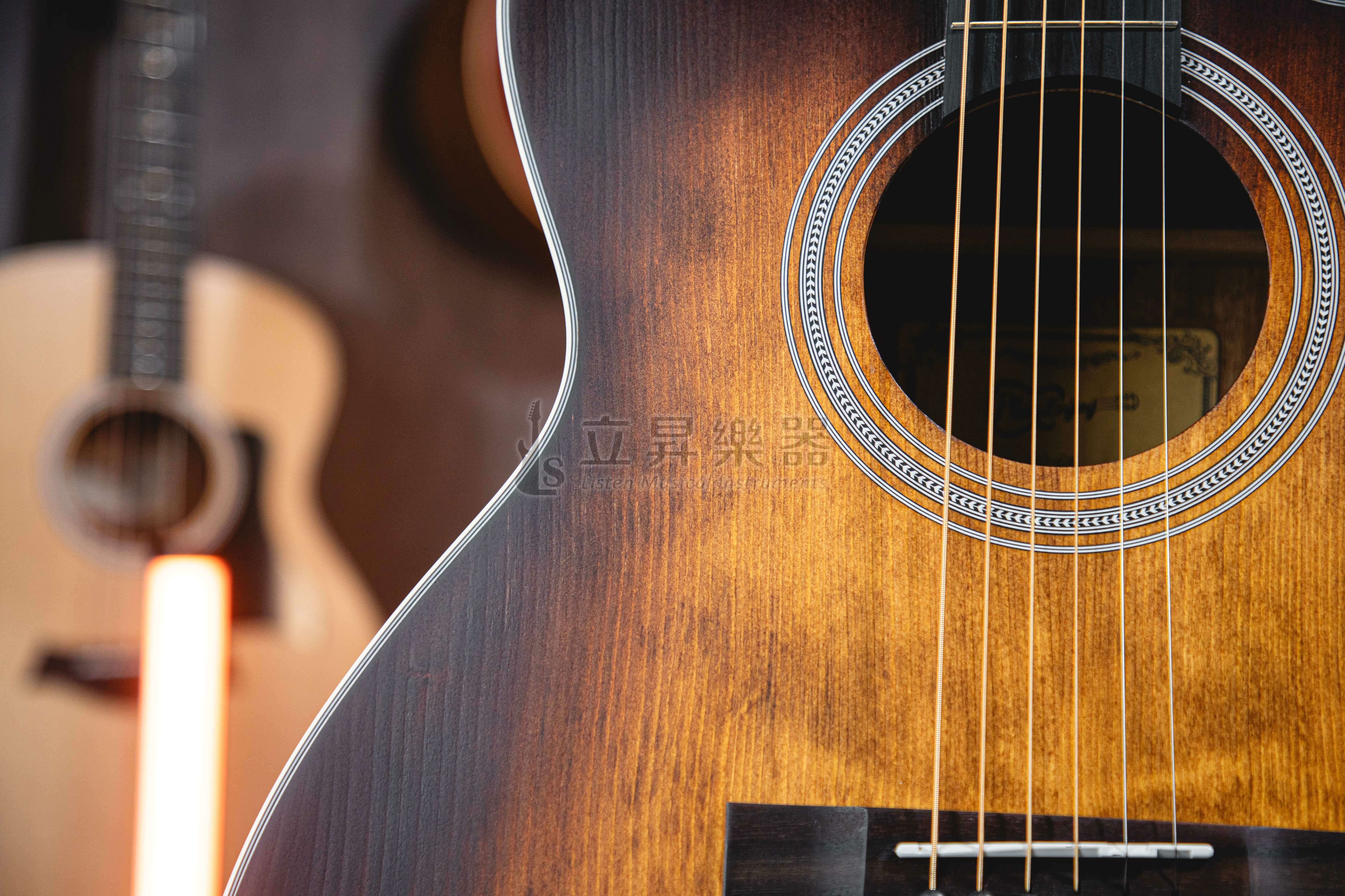 PlayEnjoy 享彈 SO-GA 41吋 GA桶 復古擦色漸層 雲杉木面單 胡桃木側背板 Fret圓導角 附10mm厚琴袋 第 3 張圖片｜三峽配件 / 週邊