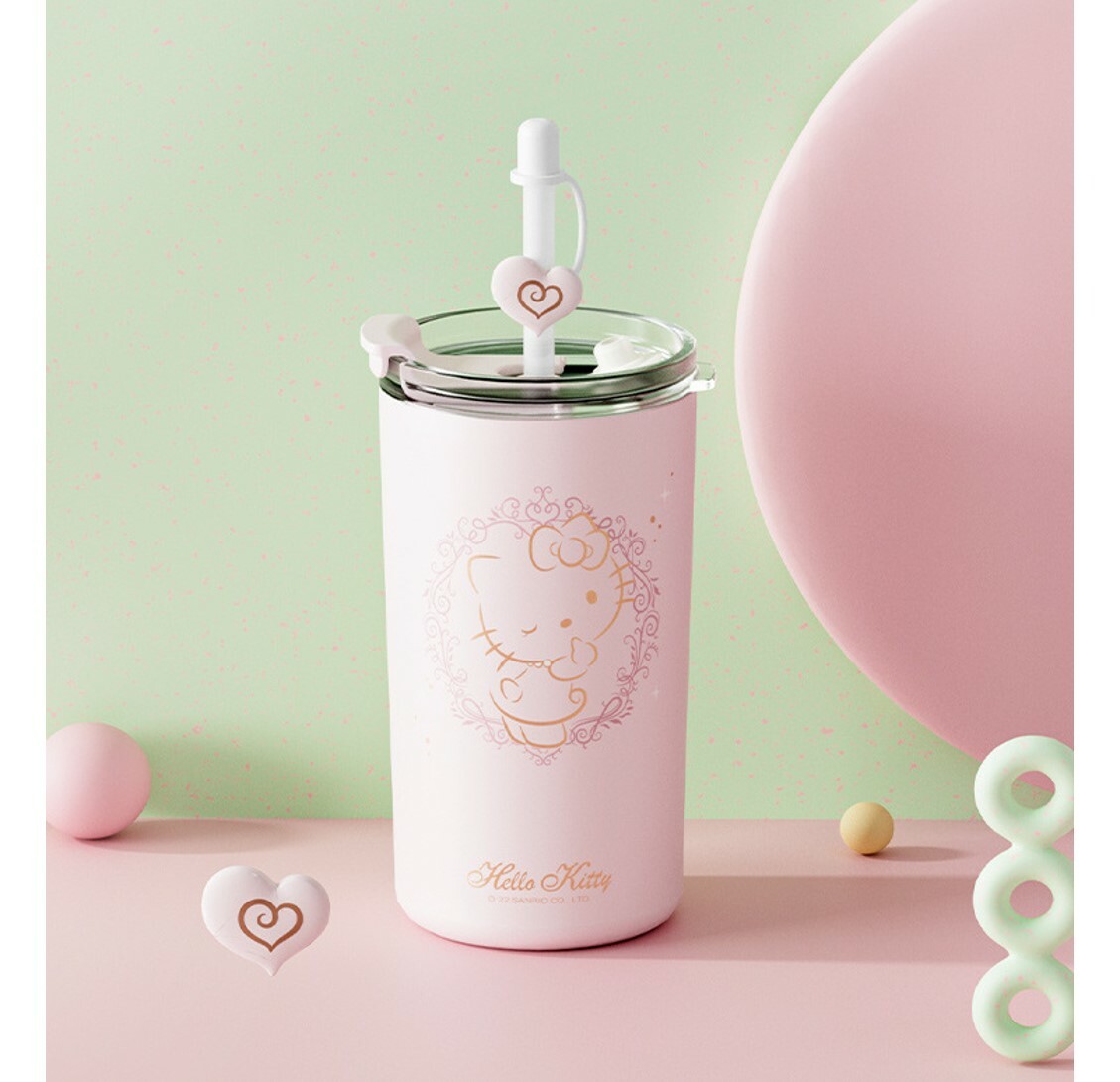 Hello Kitty - 真空冷熱不鏽鋼保溫杯 保溫壺 (480ml)