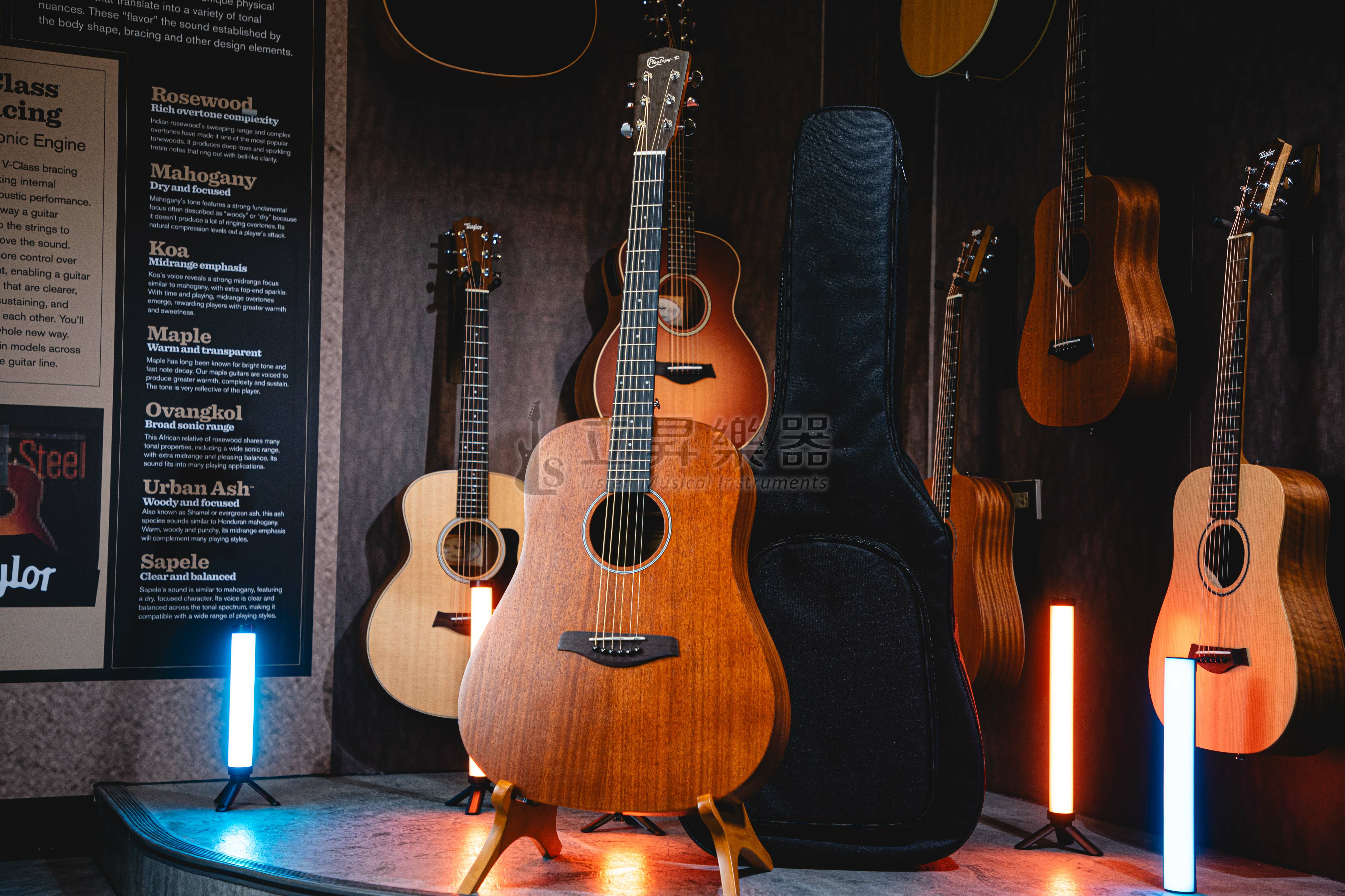 PlayEnjoy 享彈 D2 41吋 窄肩D桶 全桃花心木合板 Fret圓導角 附10mm厚琴袋