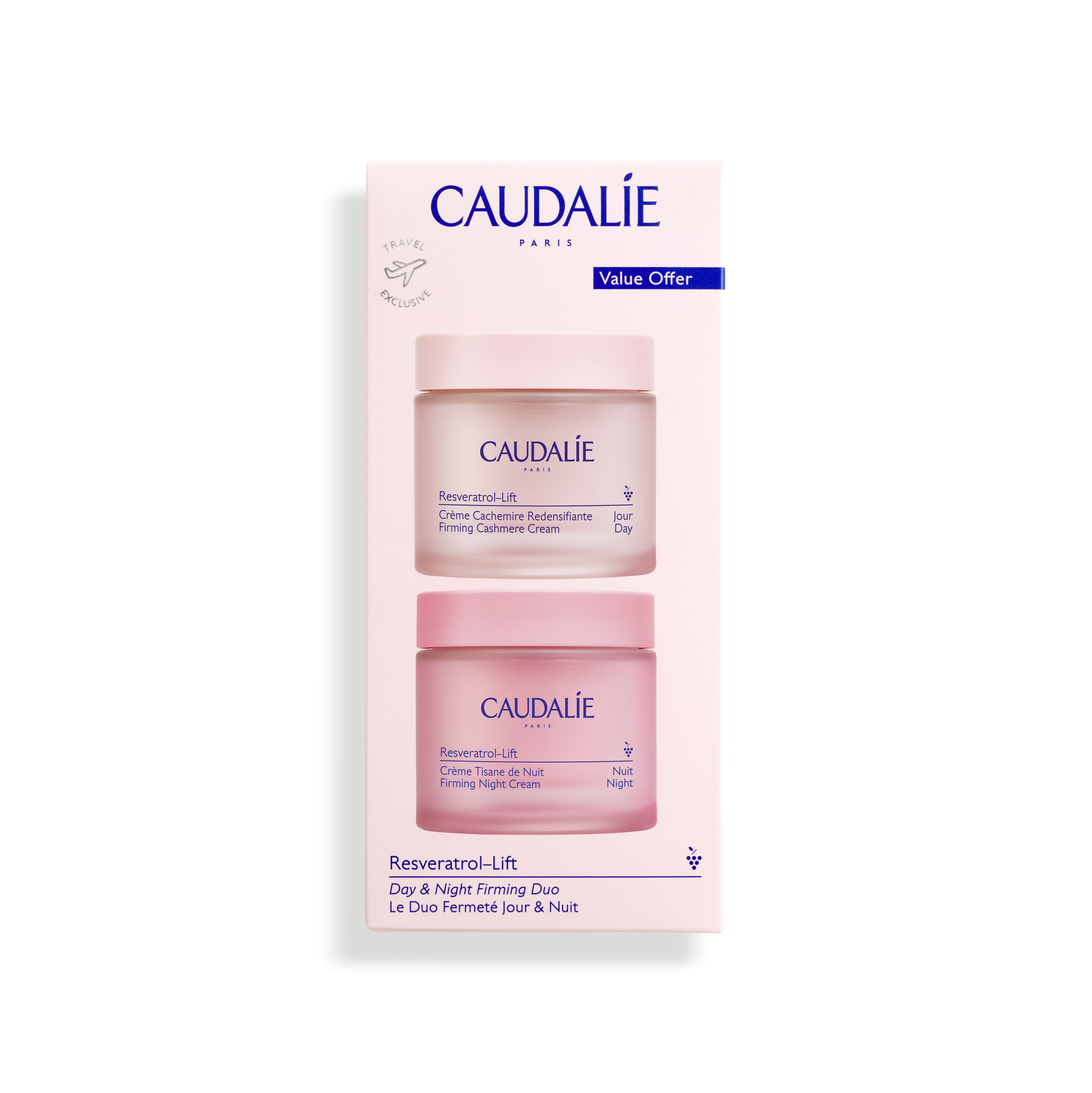 Caudalie 歐緹麗白藜蘆醇提升緊致日霜晚霜