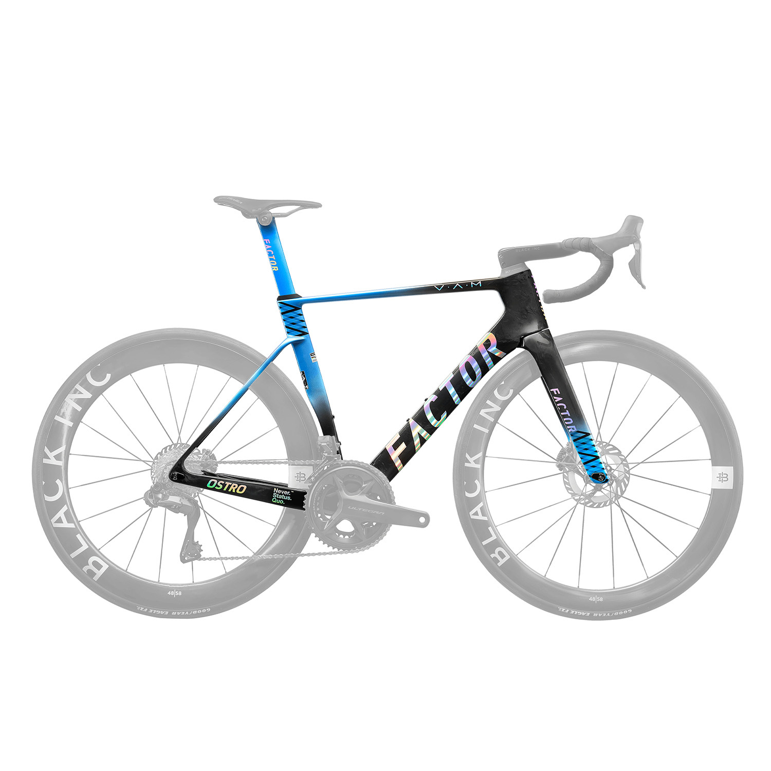 Factor OSTRO VAM Frameset Icon Blue Edition