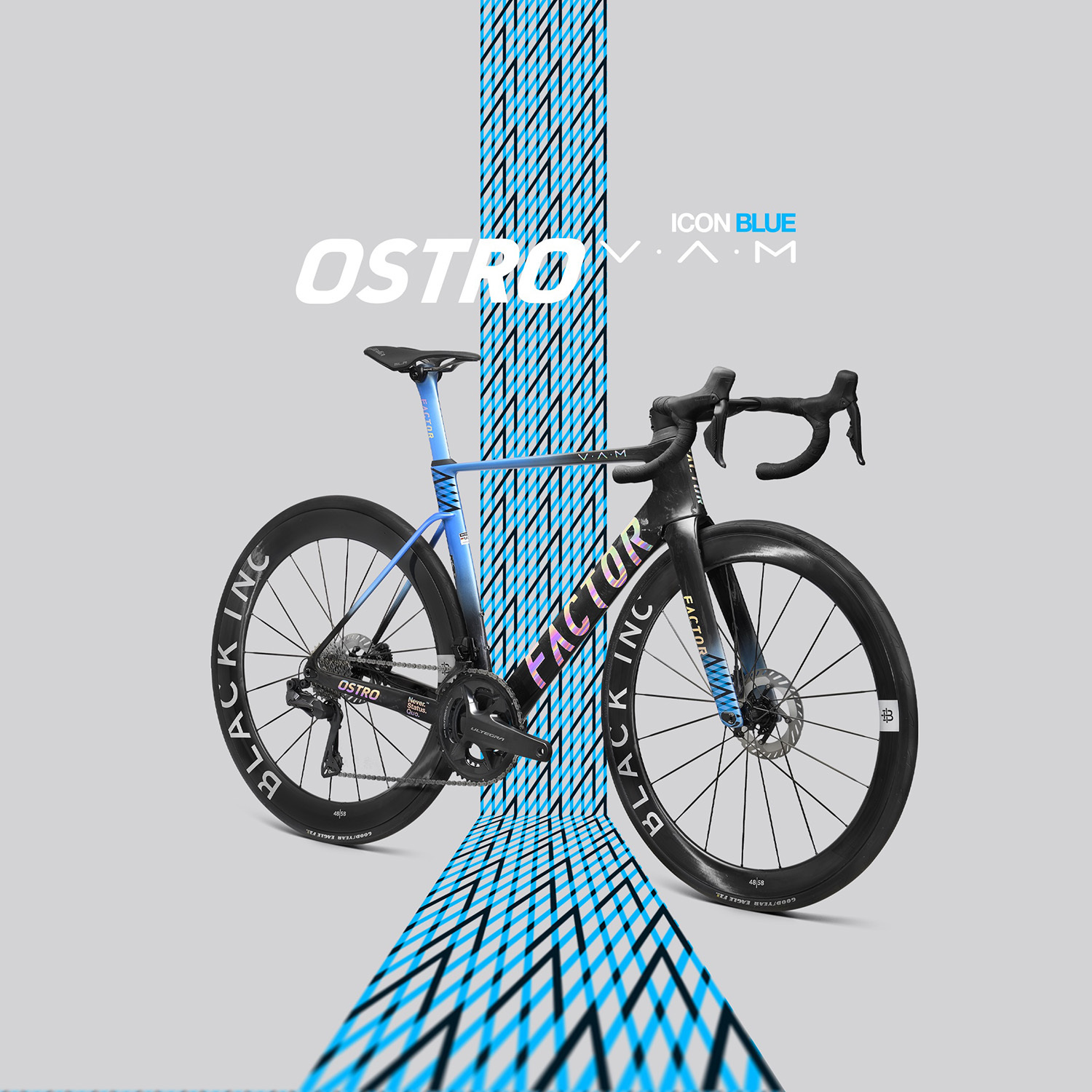 Factor OSTRO VAM Frameset Icon Blue Edition