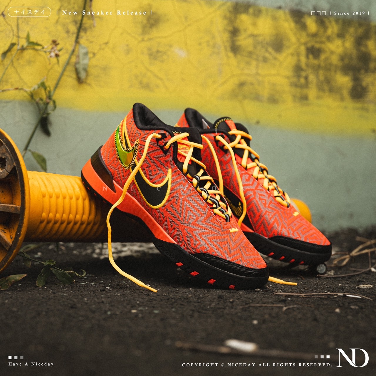 NICEDAY 現貨 Nike LeBron NXXT Genisus EP 橘紅 雷射 實戰籃球鞋 男款 HF0711-600