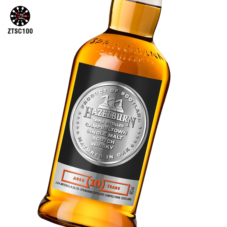 Hazelburn Triple Distilled Campbeltown 10 Years Old Single Malt Scotch Whisky 赫佐本10年單一純麥威士忌 ( 無盒) 700ml