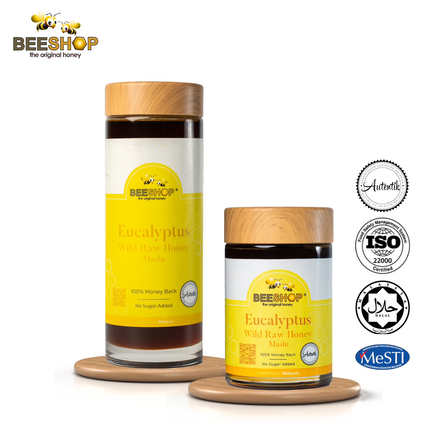 EUCALYPTUS WILD RAW HONEY (HALAL)