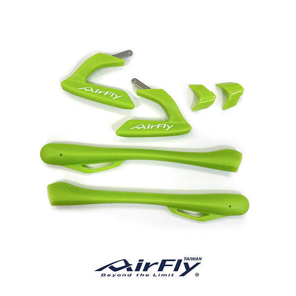 綠 替換配件三件組｜側托腳套卡榫