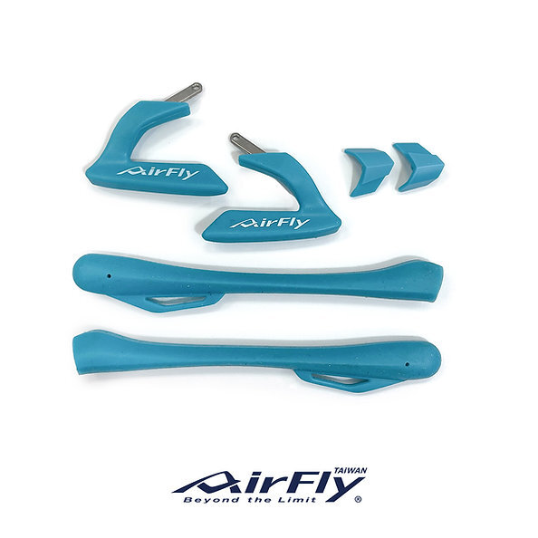 松石藍 替換配件三件組｜側托腳套卡榫