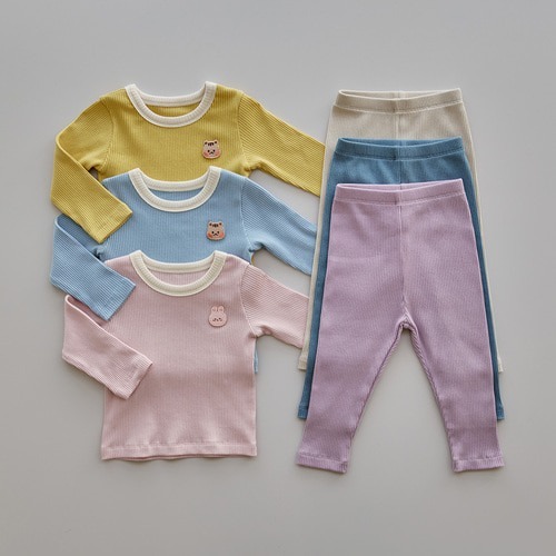 25SS DTD繽紛春日色彩系列-莫代爾羅紋居家上下套裝