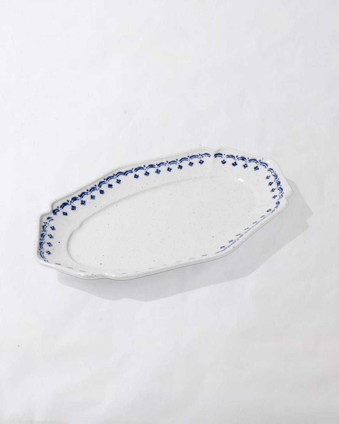 Vignette 26cm Oval Plate Blue | studio m'