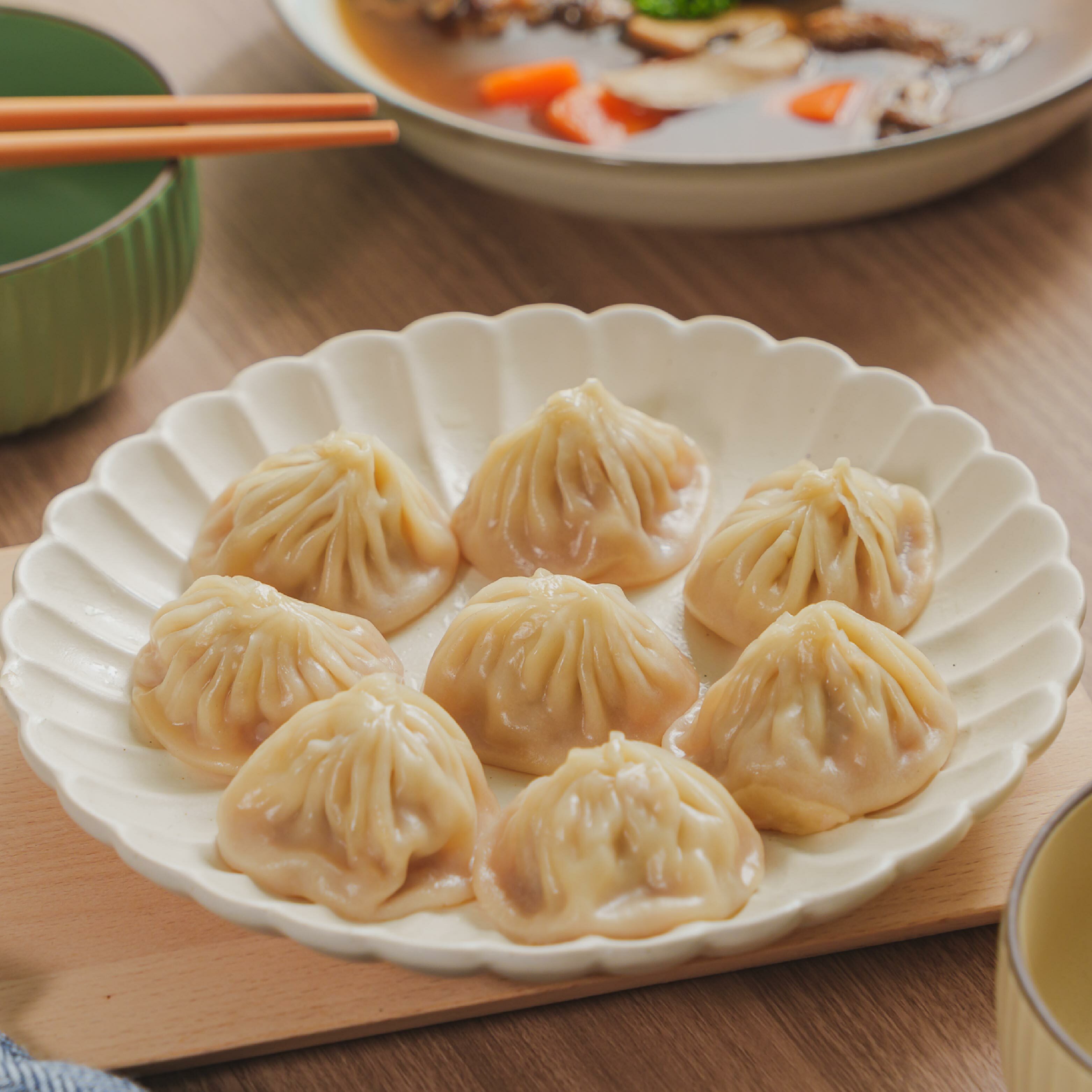 六錢湯包-純手工鮮肉湯包-12顆/盒