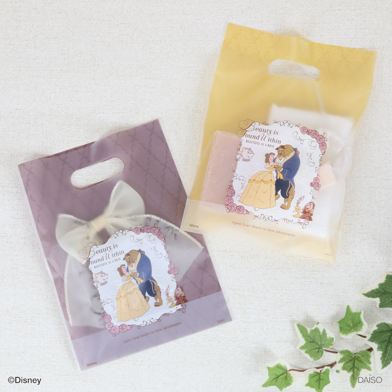 手提袋/美女與野獸 16.2x21.2x6.2cm 5入