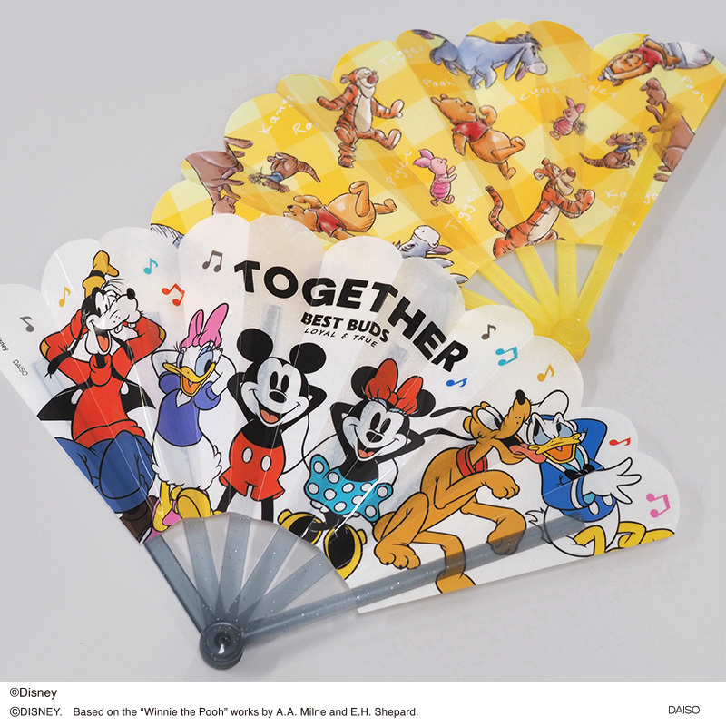 防水扇子/米奇米妮＆朋友們