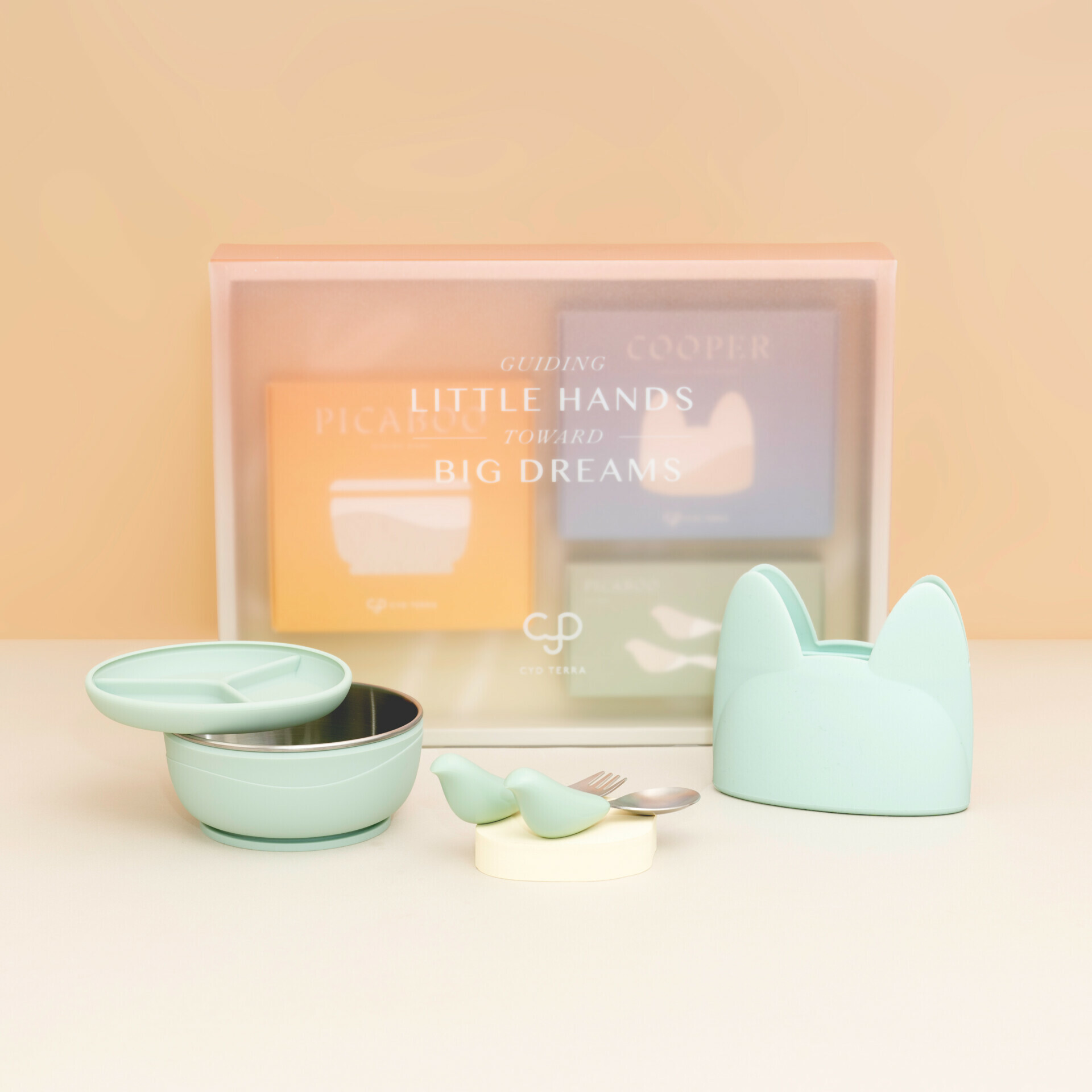 PICABOO 幼兒學習餐具滿月禮盒裝 (香港代理|現貨發售)