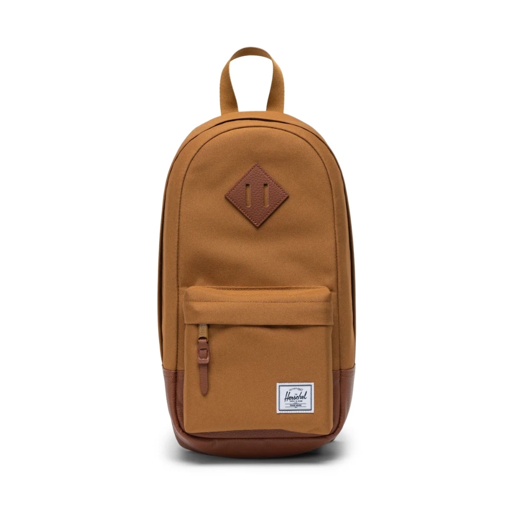 【Herschel】HERITAGE 8L 單肩包-黑/棕/灰/淺卡其