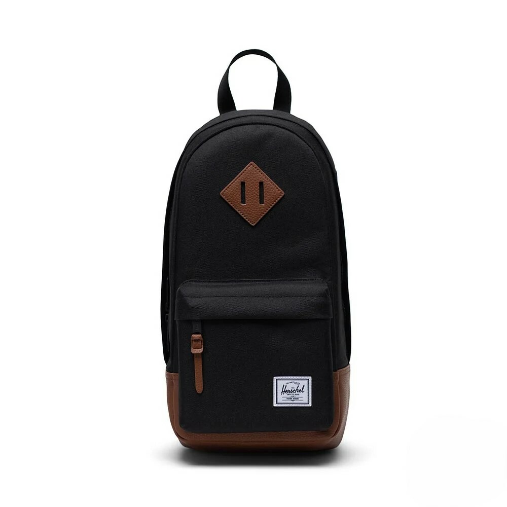 【Herschel】HERITAGE 8L 單肩包-黑/棕/灰/淺卡其