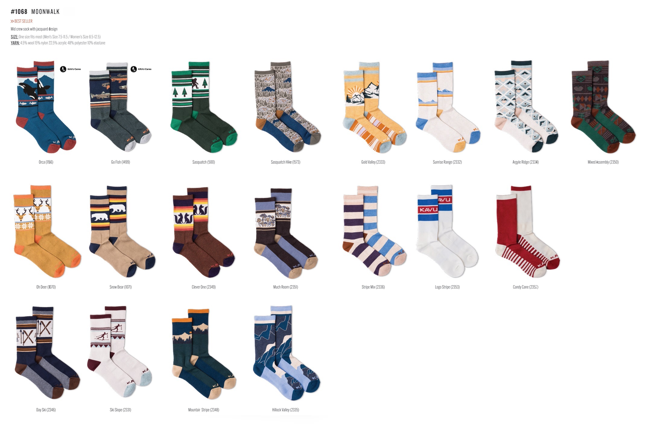 KAVU. Moonwalk #1068 ( 2333 Gold Valley )