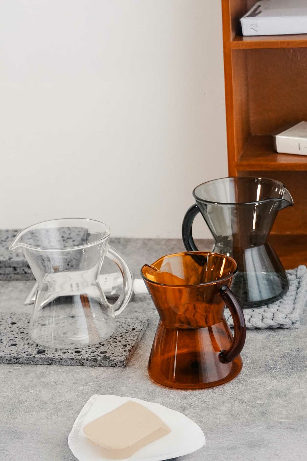 玻璃手沖咖啡壺