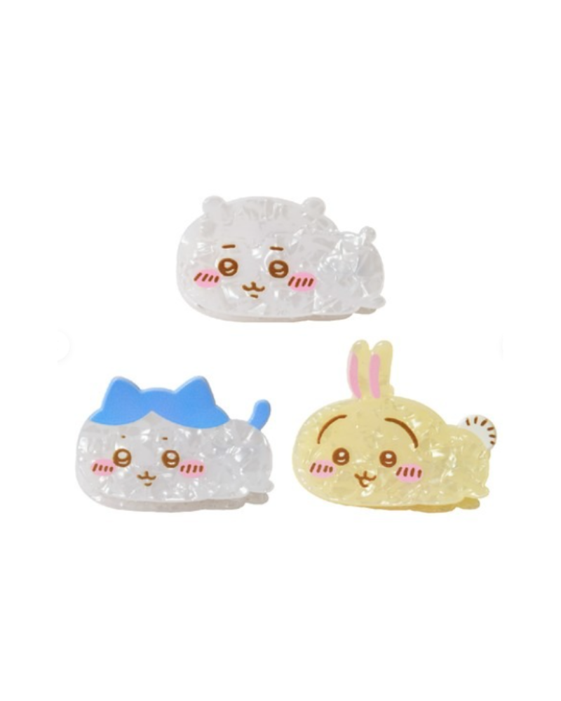 Chiikawa Die-cut 趴地幻彩髮夾 (Chiikawa/小八/Usagi 兔兔)