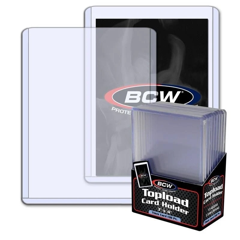 BCW Thick Card Topload Holder - 108 PT **