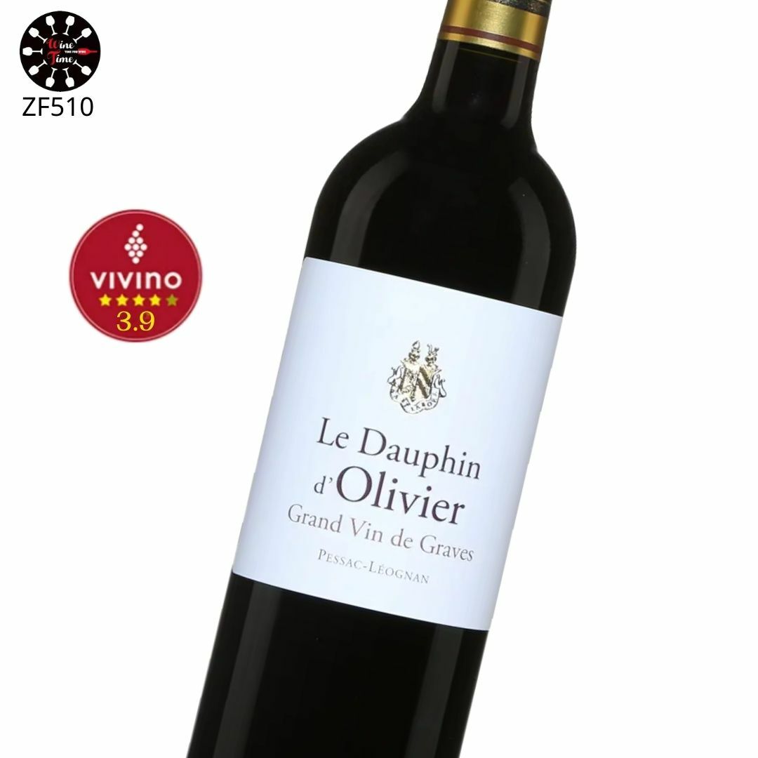 Le Dauphin d'Olivier Pessac Leognan Rouge 2021 | Chateau Olivier副牌紅酒｜精英法定產區Pessac-Leognan