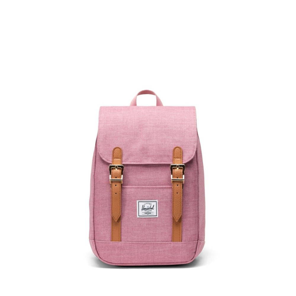 【Herschel】Retreat Mini 後背包 6.5L-黑/綠/灰紫/粉/水藍/亮橘/淺灰/米白/深紫/淺綠/亮粉