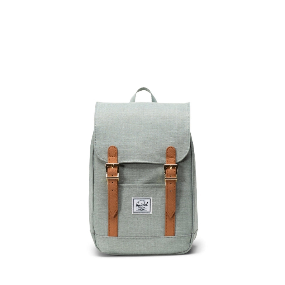 【Herschel】Retreat Mini 後背包 6.5L-黑/綠/灰紫/粉/水藍/亮橘/淺灰/米白/深紫/淺綠/亮粉