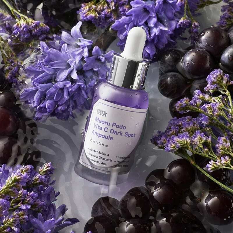 現 貨丨Sungboon Editor山葡萄🍇美白淡斑精華安瓶 30ml * 2支