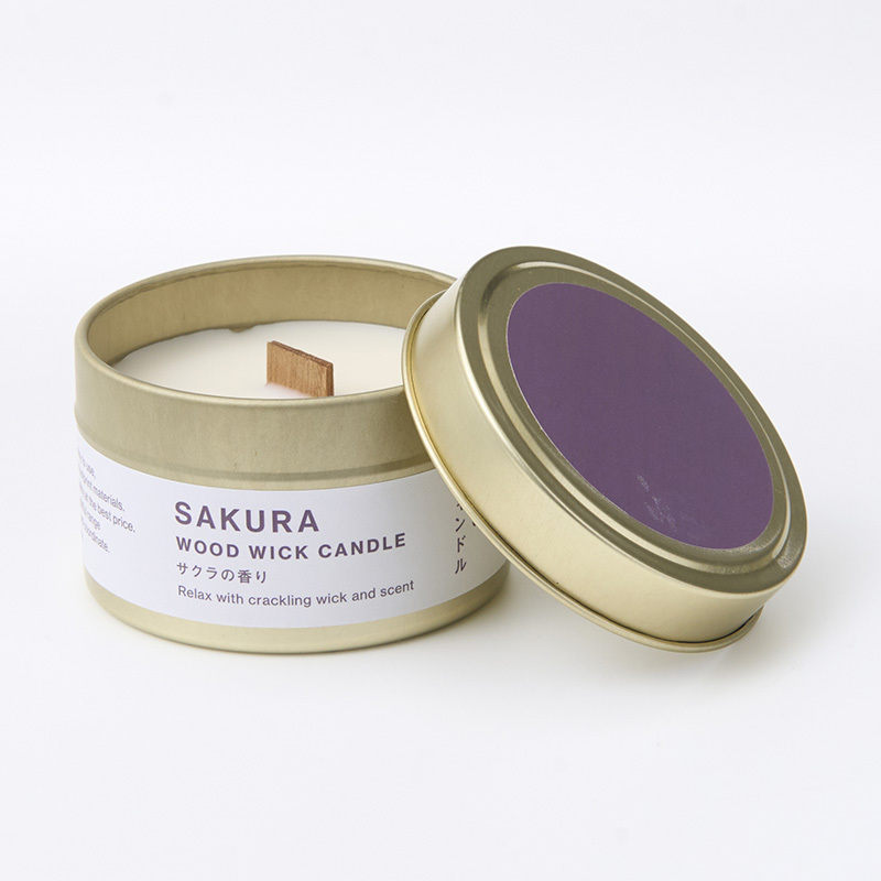 SP 木芯香氛蠟燭/SAKURA