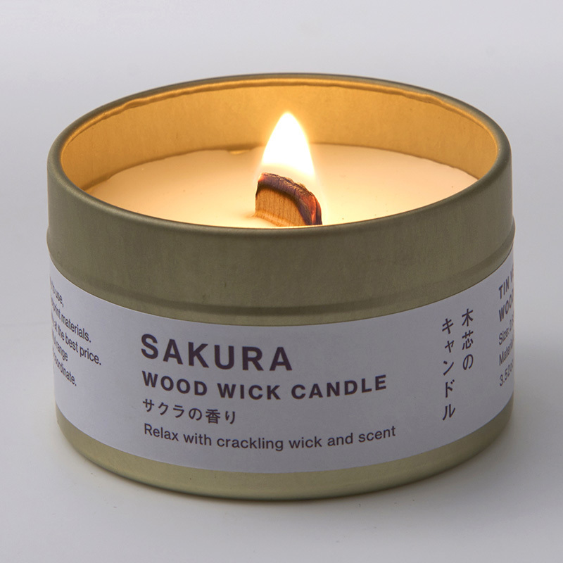 SP 木芯香氛蠟燭/SAKURA