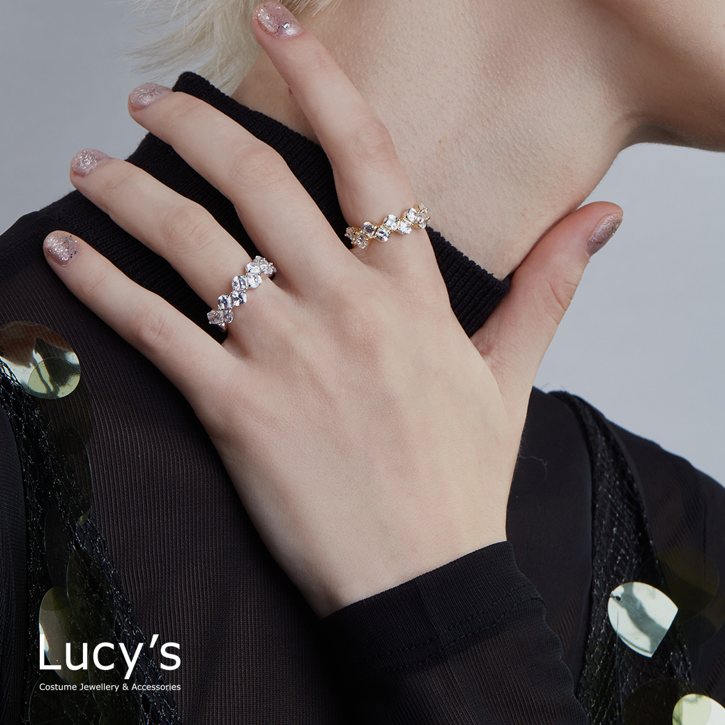 幾何輕璨 開口戒 (二色) (119177/119178)