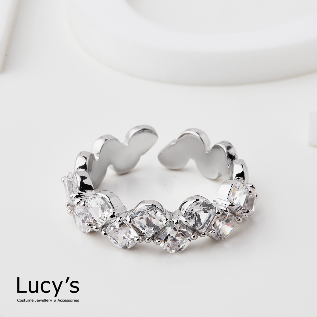 幾何輕璨 開口戒 (二色) (119177/119178)