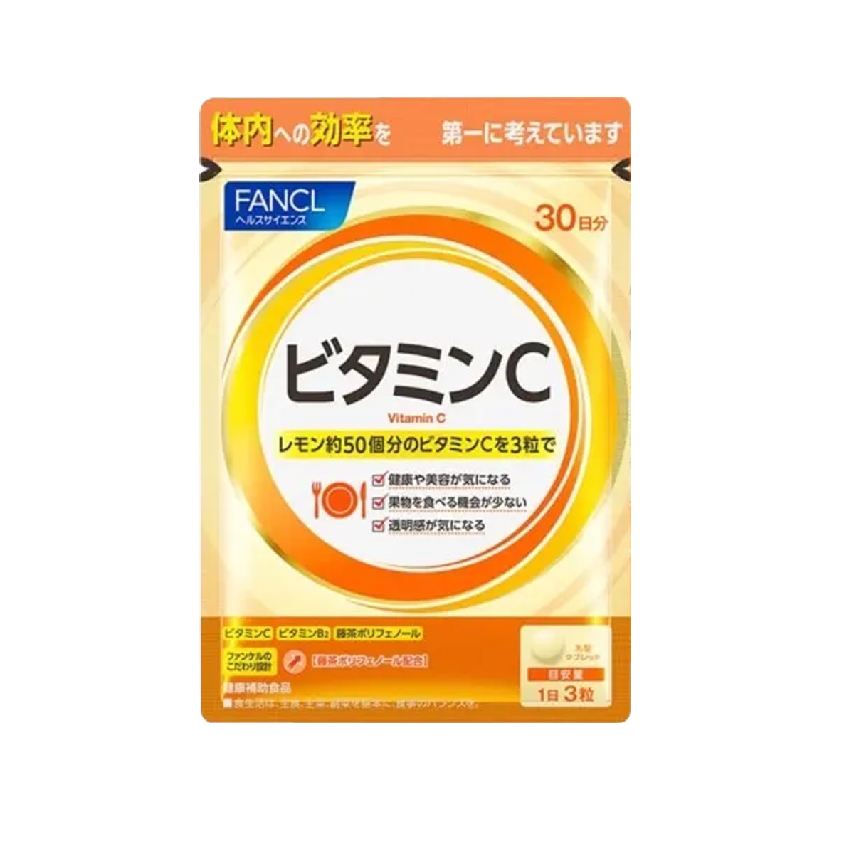 FANCL 天然維他命C 90粒 (30日)