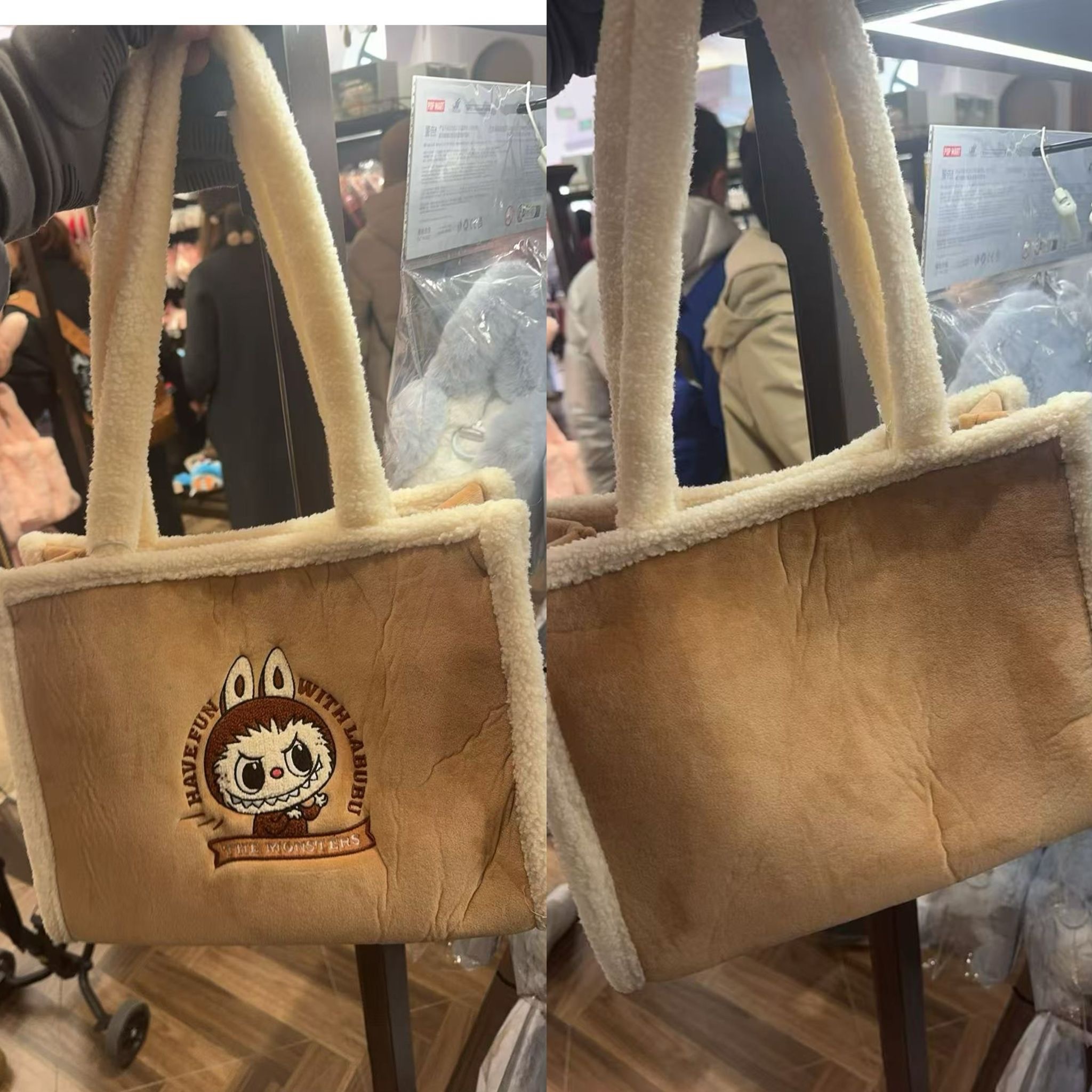 labubu樂園限定袋