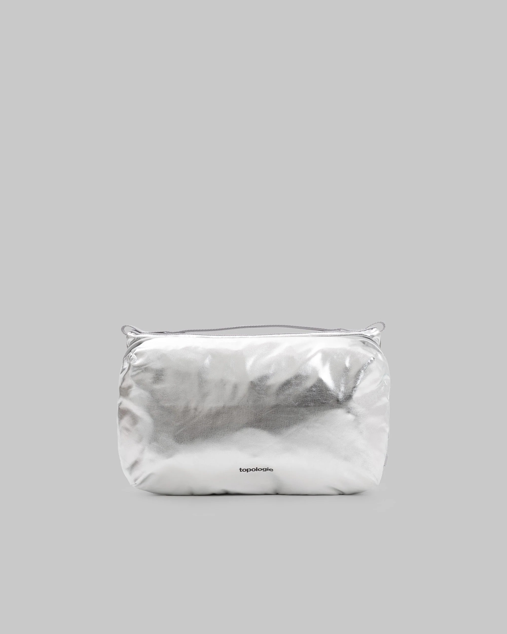 Bottle 大號水瓶斜背包 | 鉻銀色