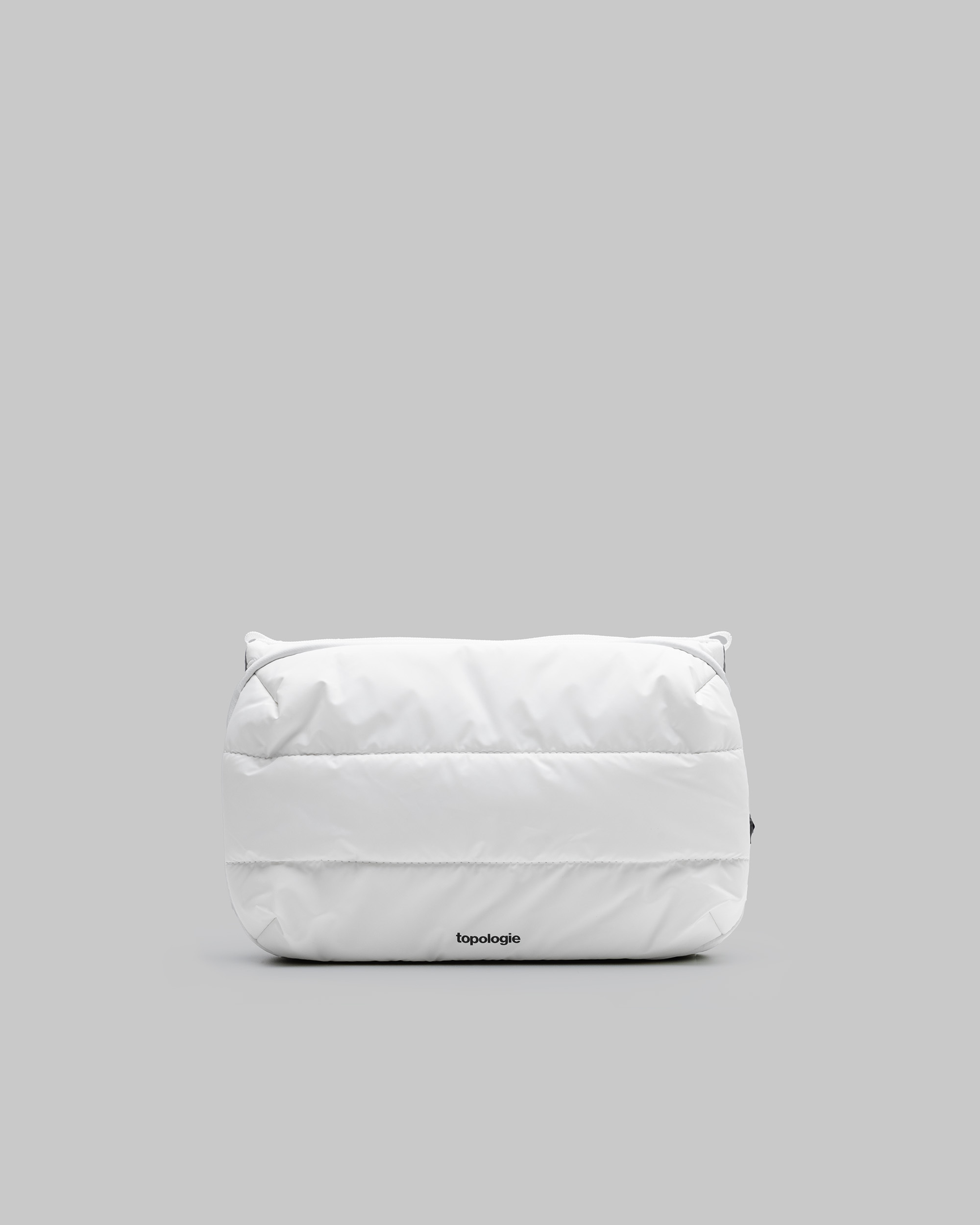 Bottle 大號水瓶斜背包 |米灰色 (絎縫)