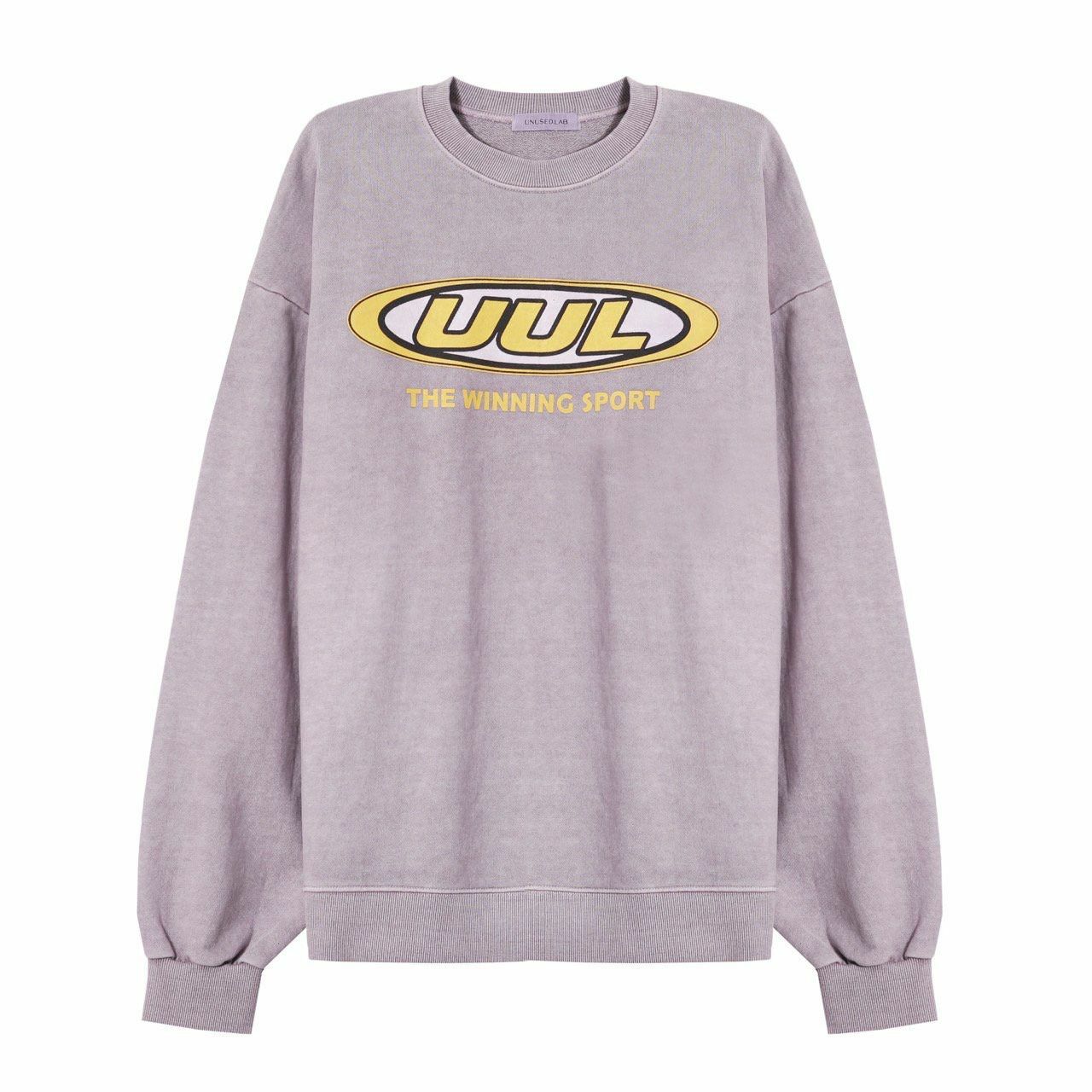 洗水英文字衛衣 UNUSED-056T