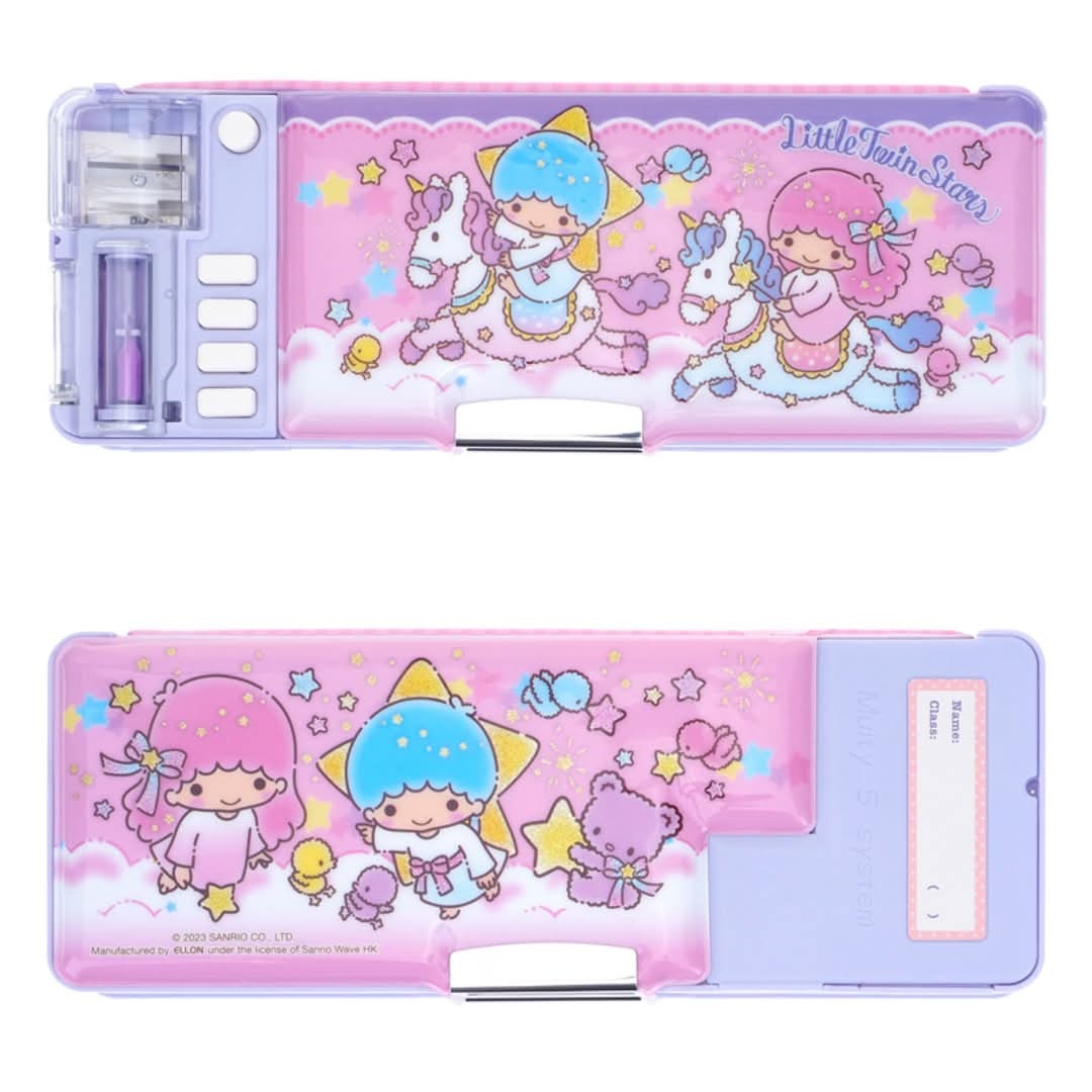 現貨 魔術按掣筆盒（Kuromi)(#919大C)