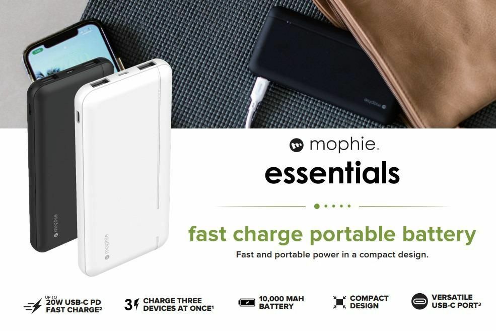 Mophie Essential PD20W 2A1C 外置電池