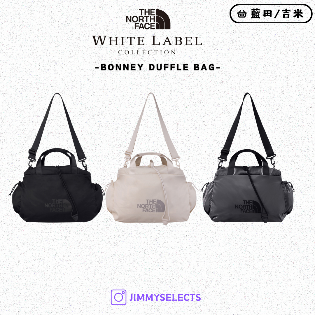 【代購】THE NORTH FACE 北臉 白標 BONNEY DUFFLE BAG 圓筒包 側背包 NN2PR12