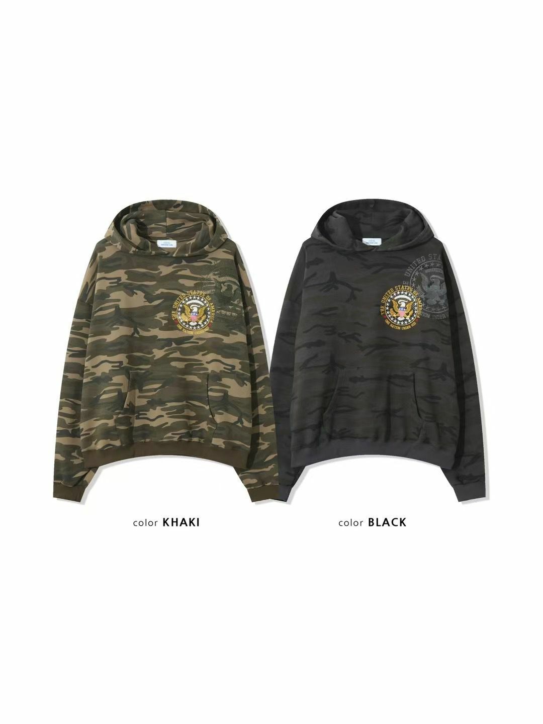 迷彩圖案連帽衛衣 UNUSED-062T