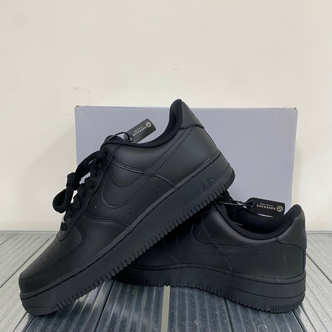 Nike Air Force 1 全黑AF1男鞋休閒鞋 CW2288-001