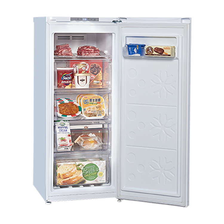 SAMPO 聲寶 125L 風冷無霜變頻直立式冷凍櫃(SRF-125FD)