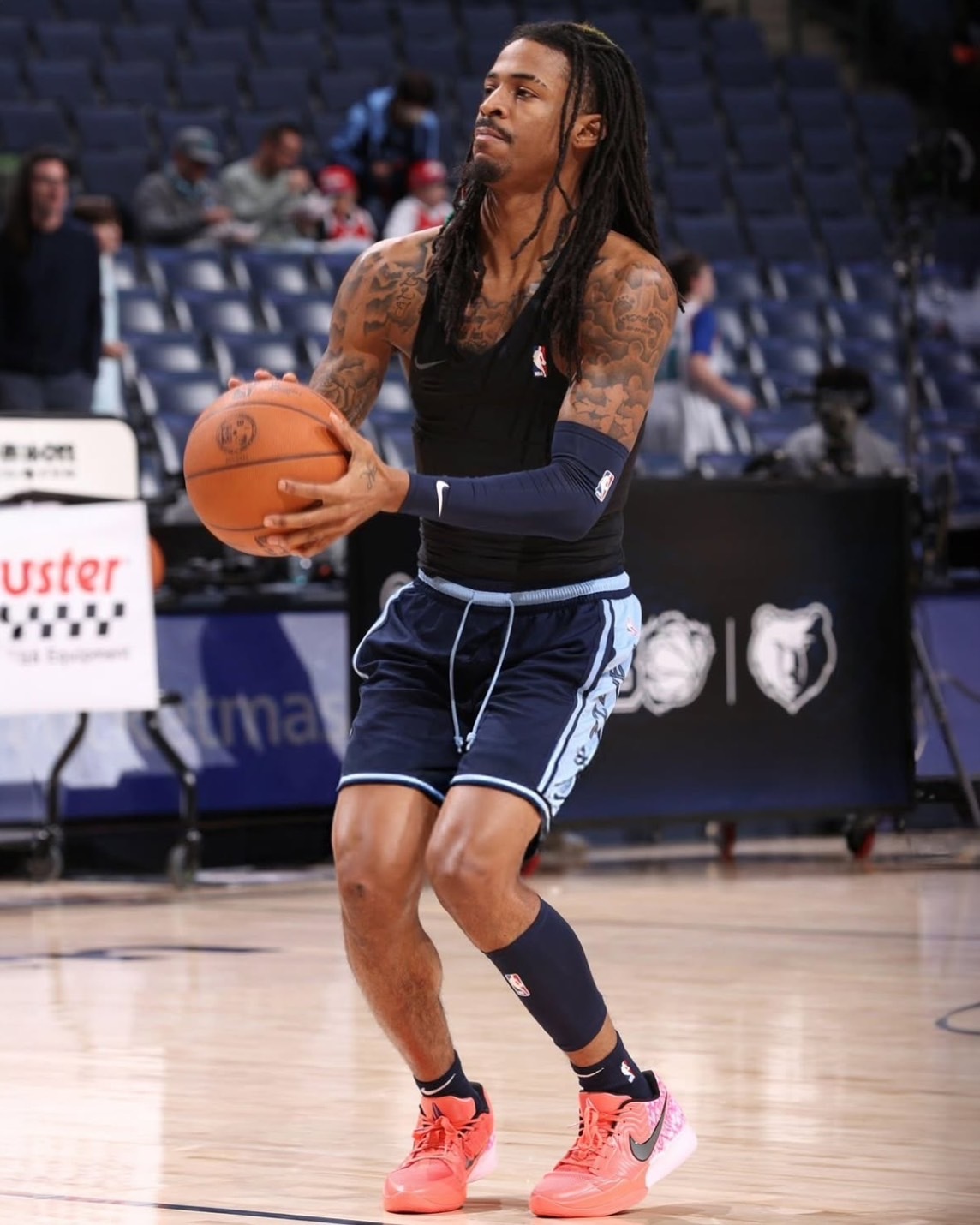 Nike Ja 2 Heart Eyes EP 粉紅色 黑勾 愛心 情人節 XDR 耐磨 實戰籃球鞋