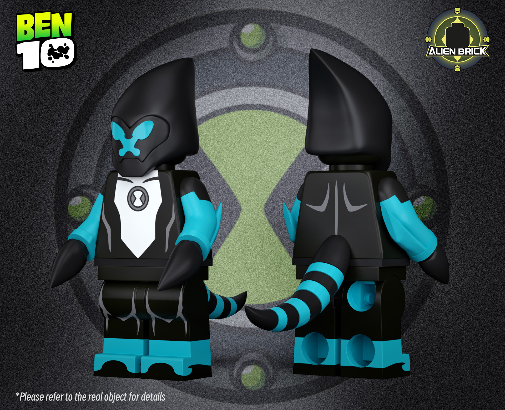 [Alien Brick][Preorder] Ben 10 - Xlr8 [PADprinted]