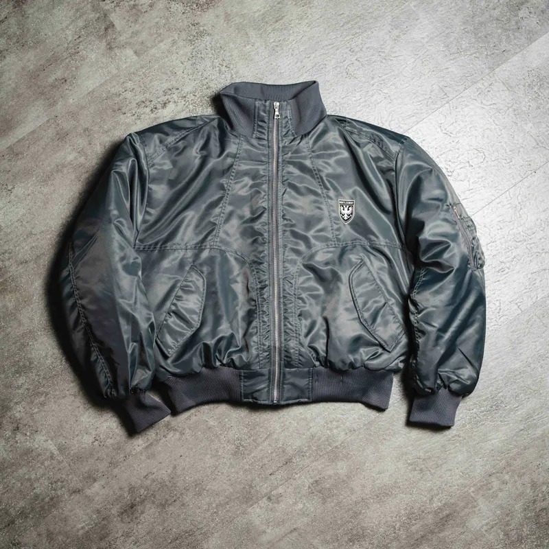 Bootlegway /  " SHIELD "Cropped Bomber Jacker 短板 飛行夾克